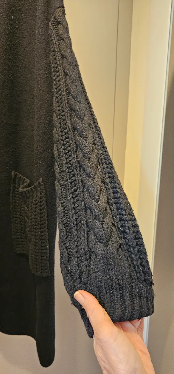 Zara Knit Black Cardigan - Size S image indicator(3)