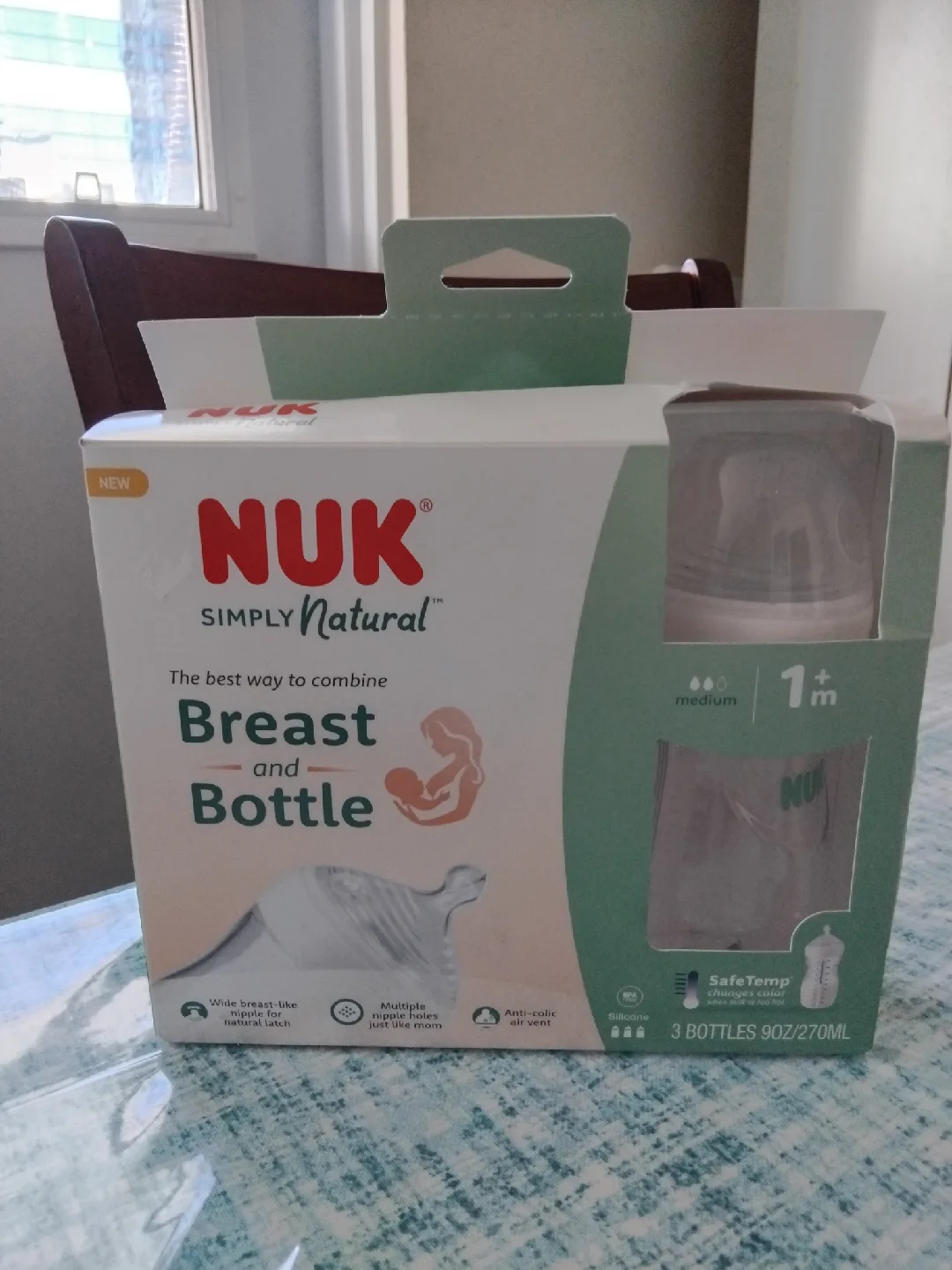 Baby bottle Brand New 3 pcs thumbnail