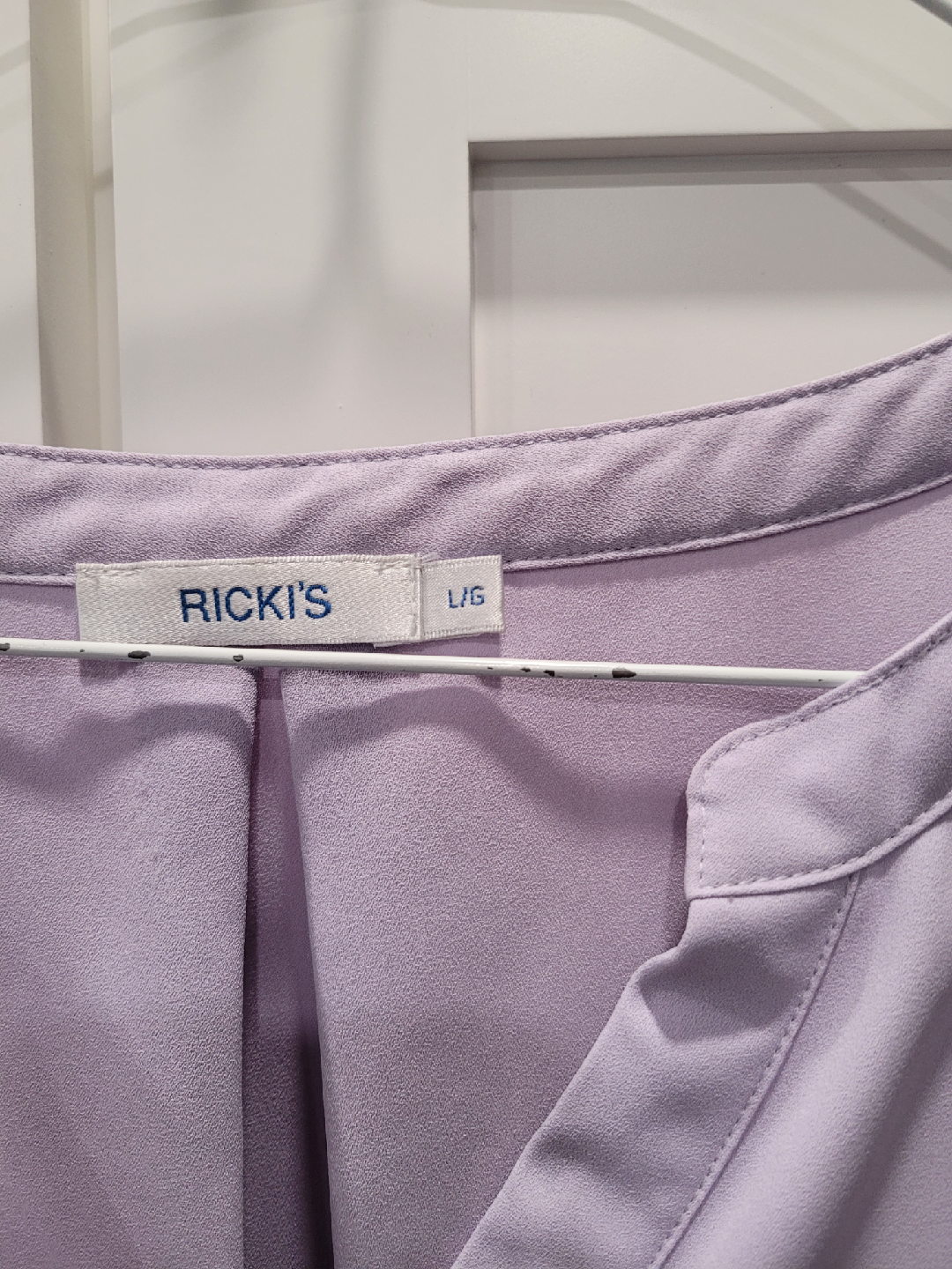 Ricki's Lilac Blouse - Size L - photo 2