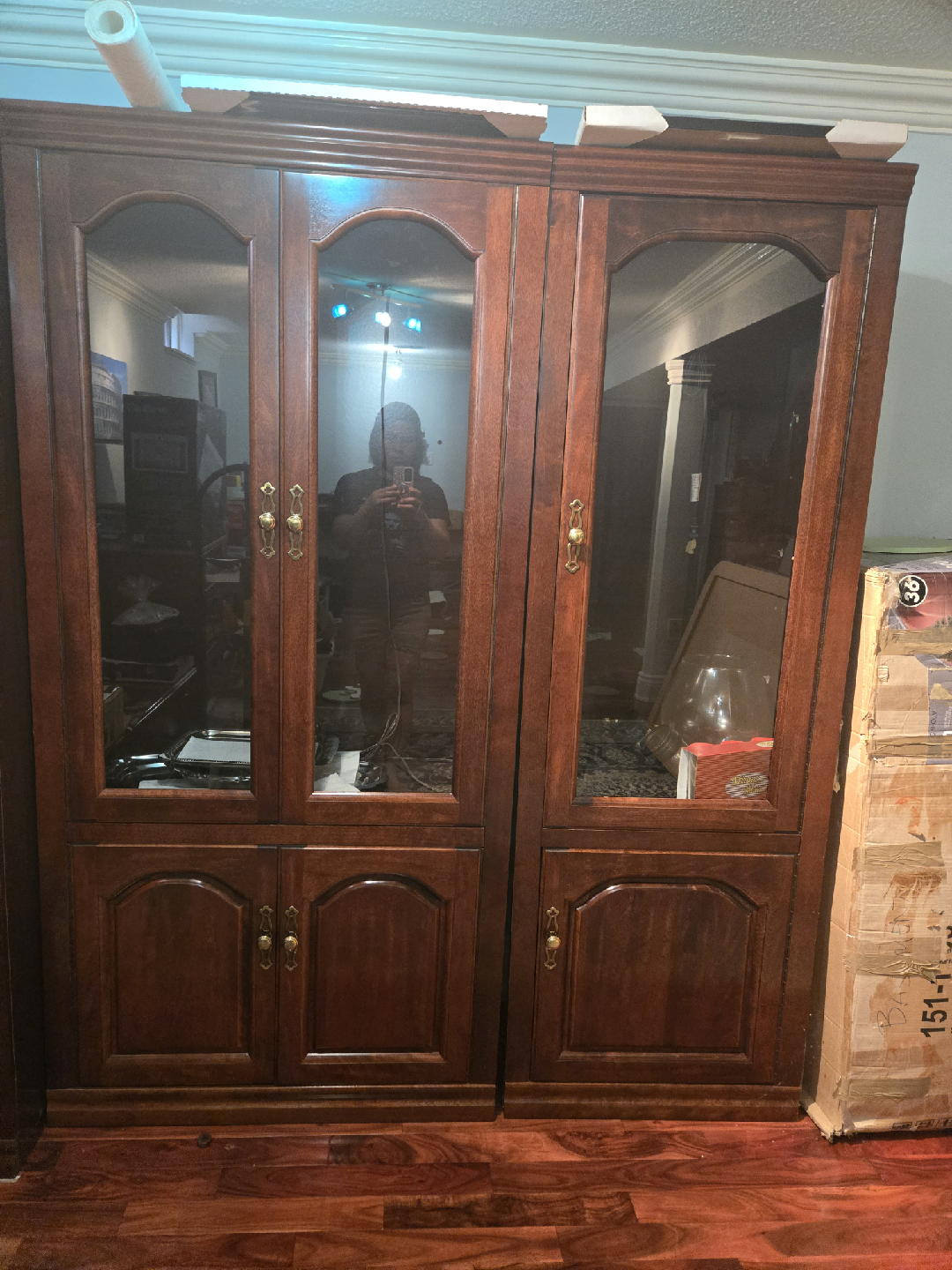 Wooden Display Cabinet