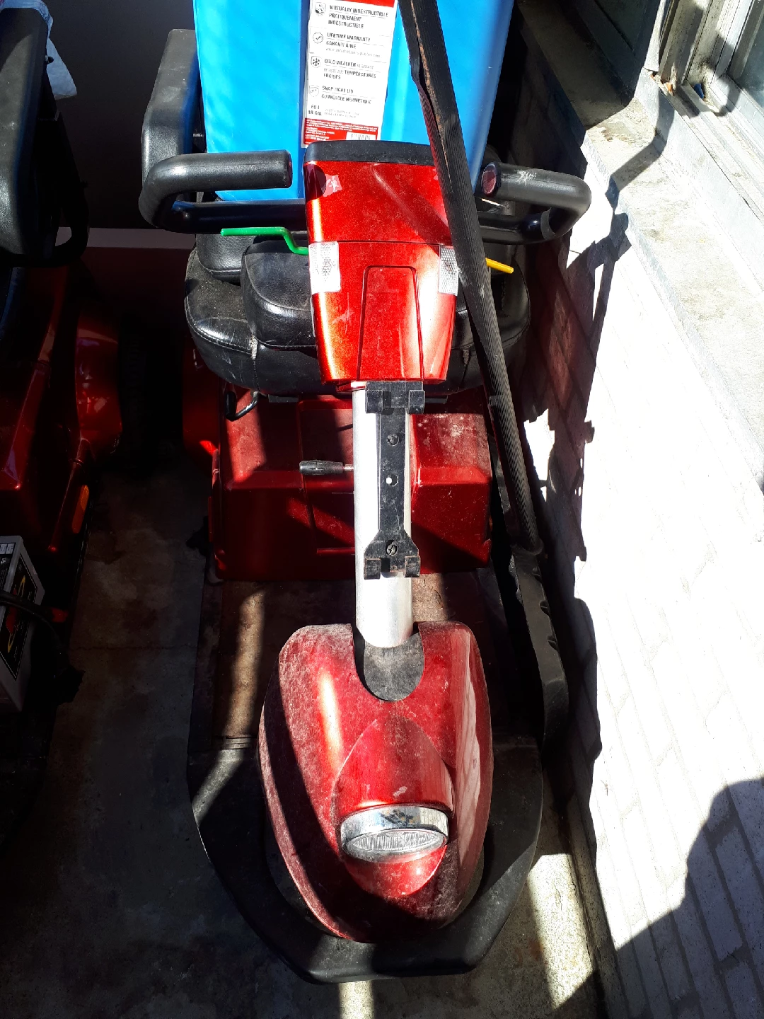 Red Electric Mobility Scooter