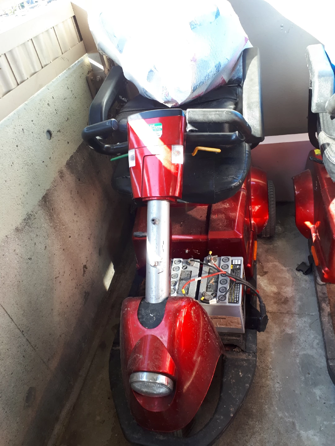 Red Electric Mobility Scooter - photo 2