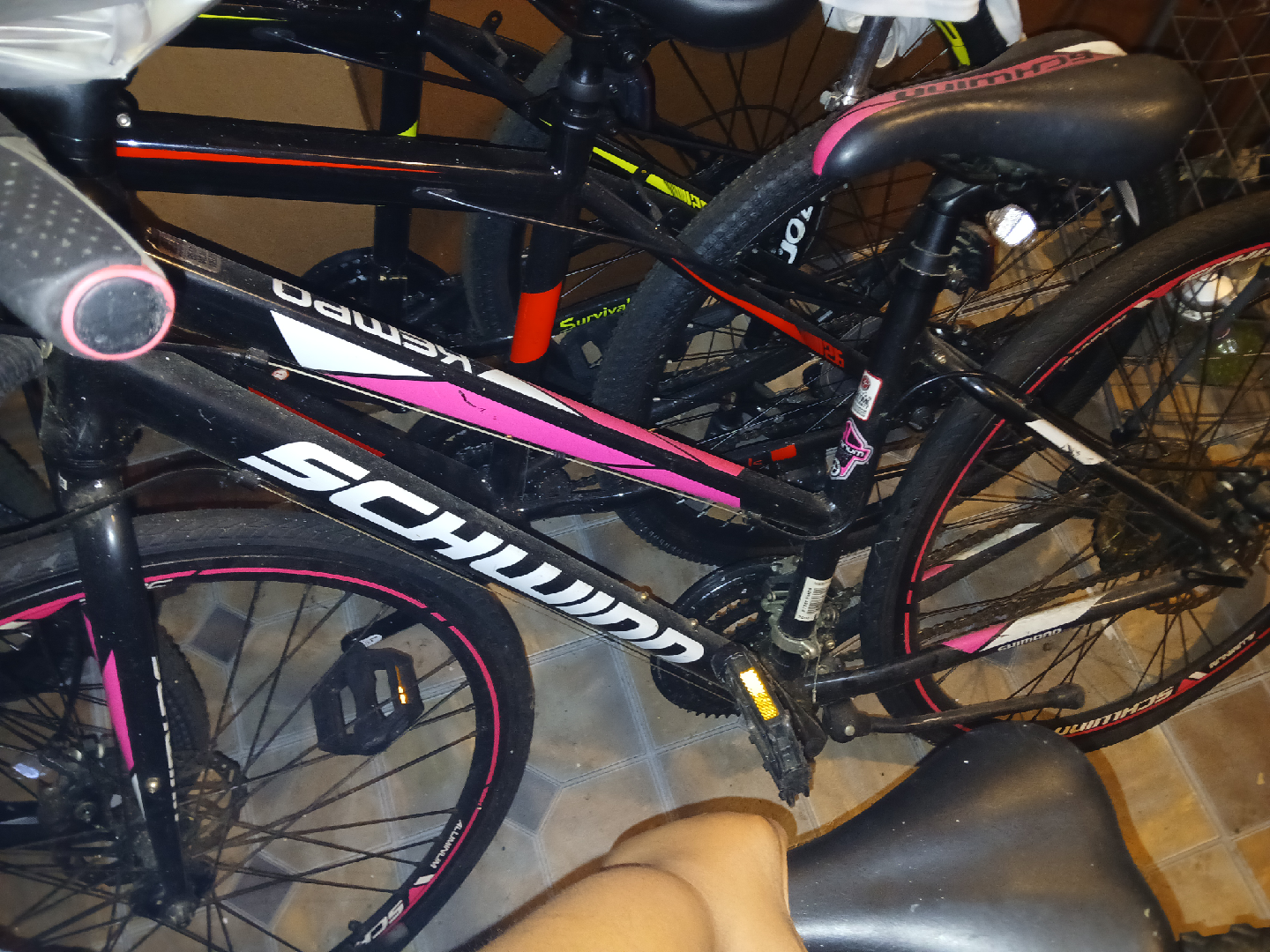 Schwinn Bicycle - Black and Pink