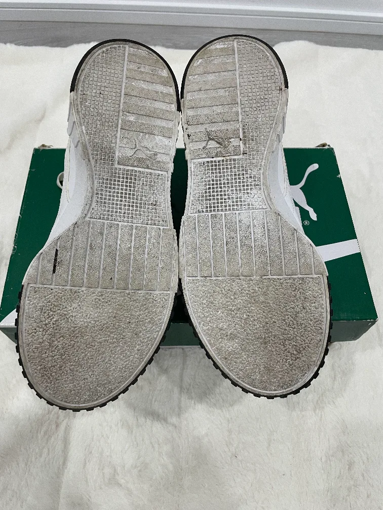 Puma Women's Cali Dream White Sneakers - Size 7.5 image indicator(2)