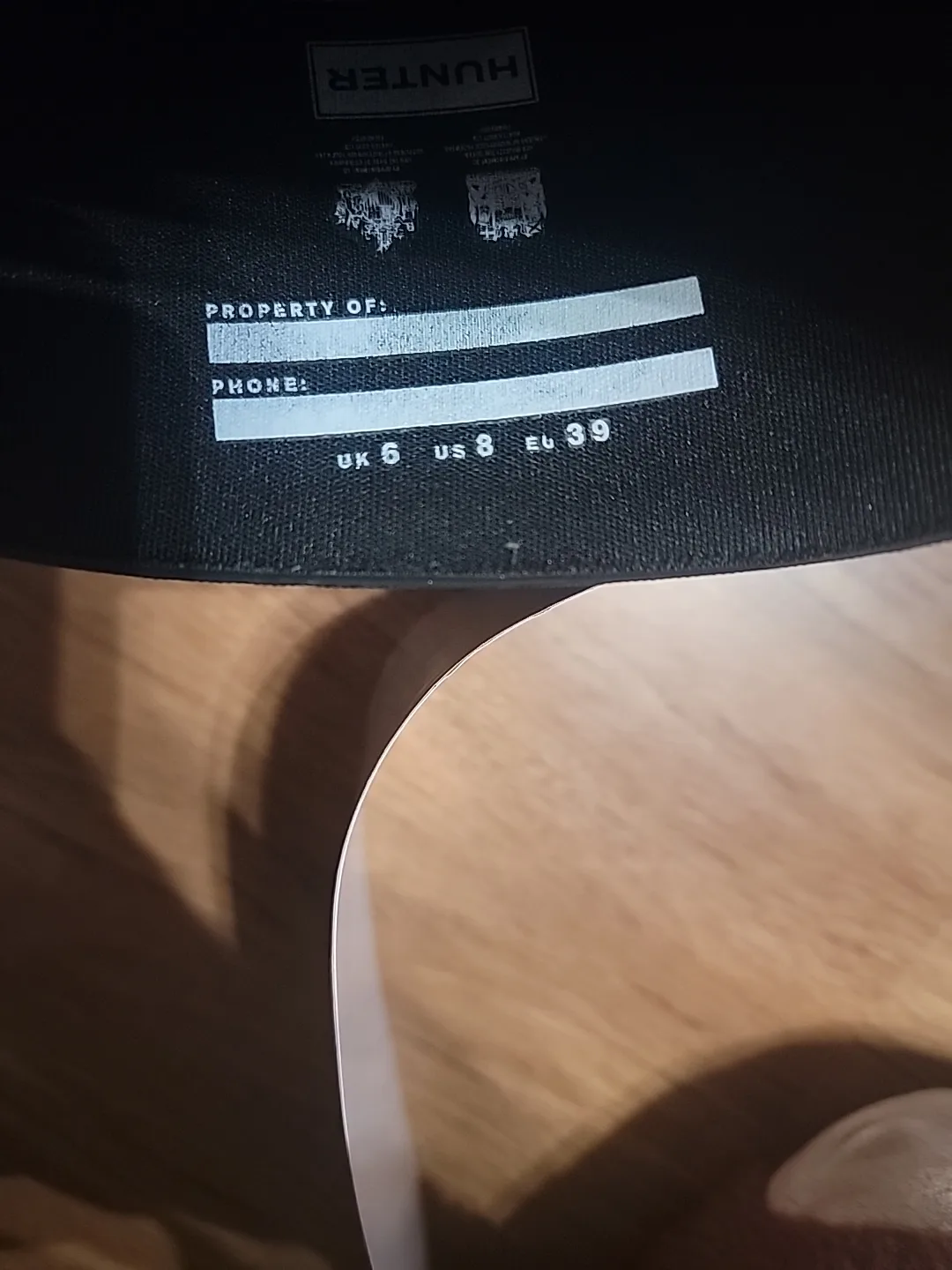 Hunter Women's Rain Boots - Size 8 - Black - New in Box image indicator(7)