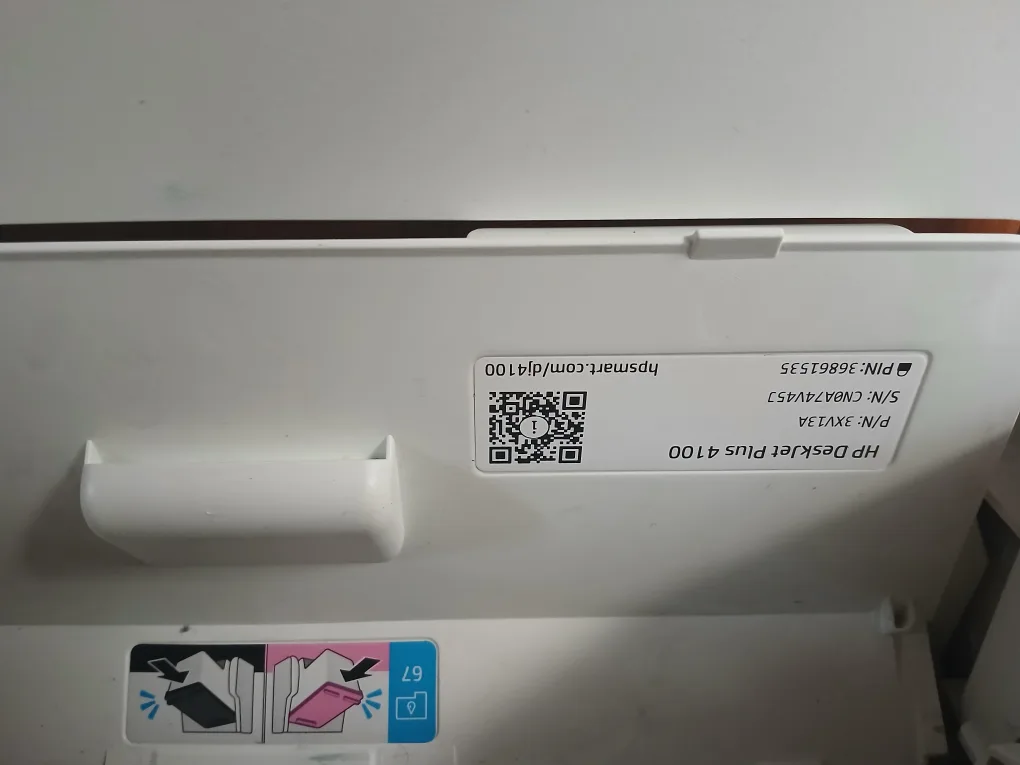 HP DeskJet Plus 4100 all in one wifi Bluetooth printer image indicator(4)