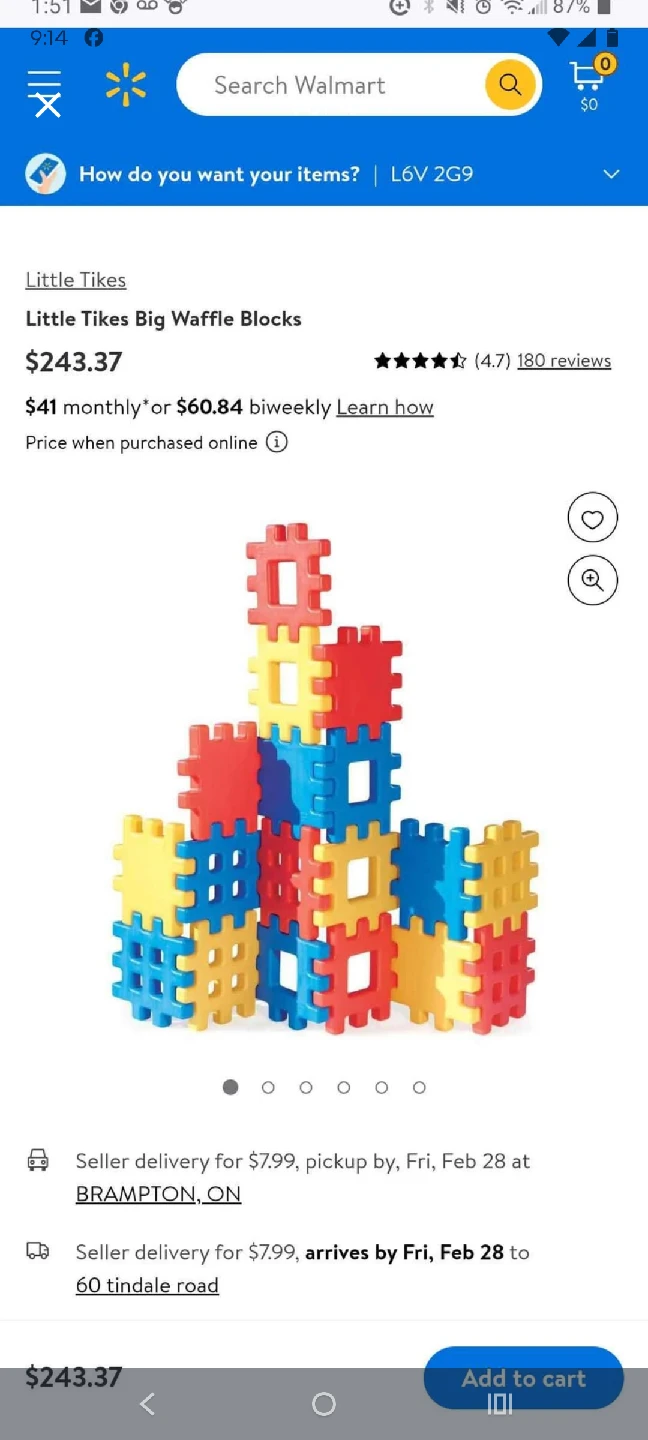 Little Tikes Big Waffle Blocks