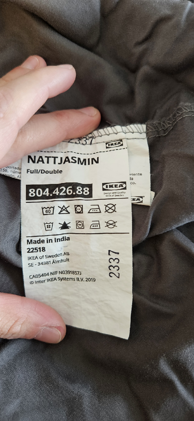 IKEA Nattjasmin Full/Double Bedding Set - photo 2