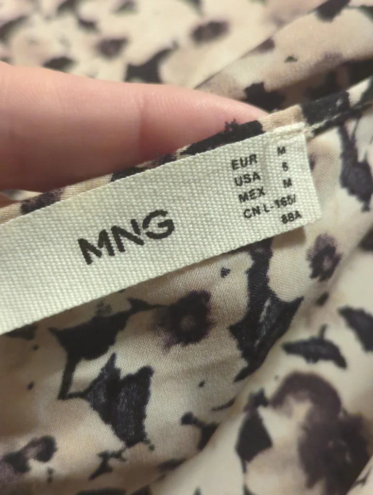 MNG Floral Print Dress - Size M image indicator(3)