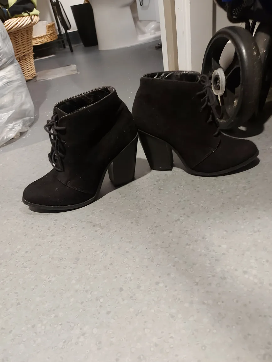 ***SUEDE ANKLE BOOTS*** image indicator(5)