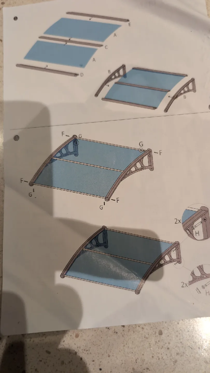 Auvent de porte image indicator(2)