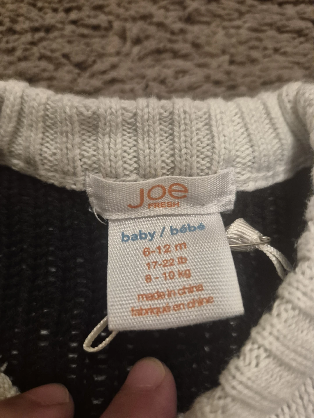 Joe Fresh Baby Sweater - 6-12 Months - photo 2