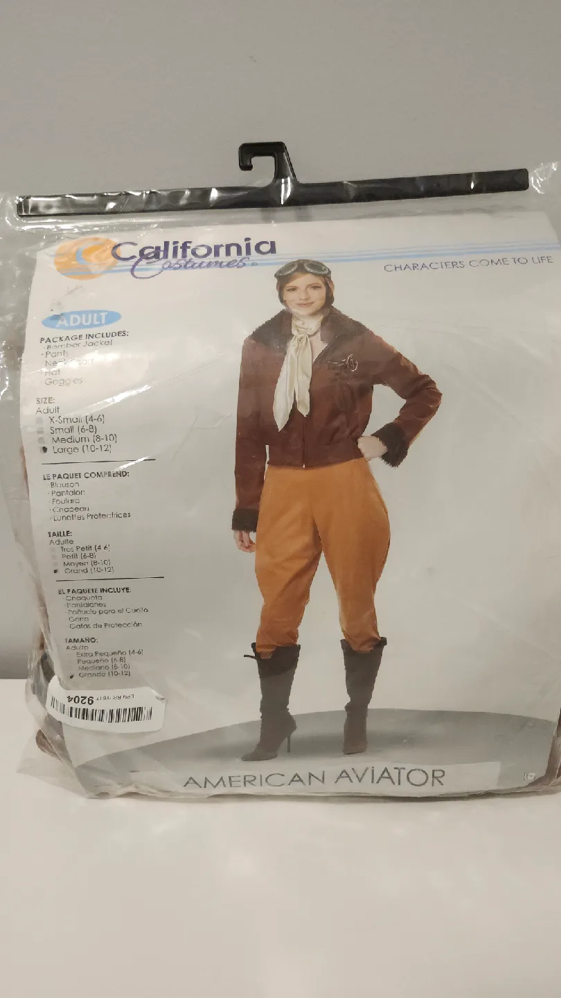 Halloween costume, Amelia Earhart, women's large thumbnail