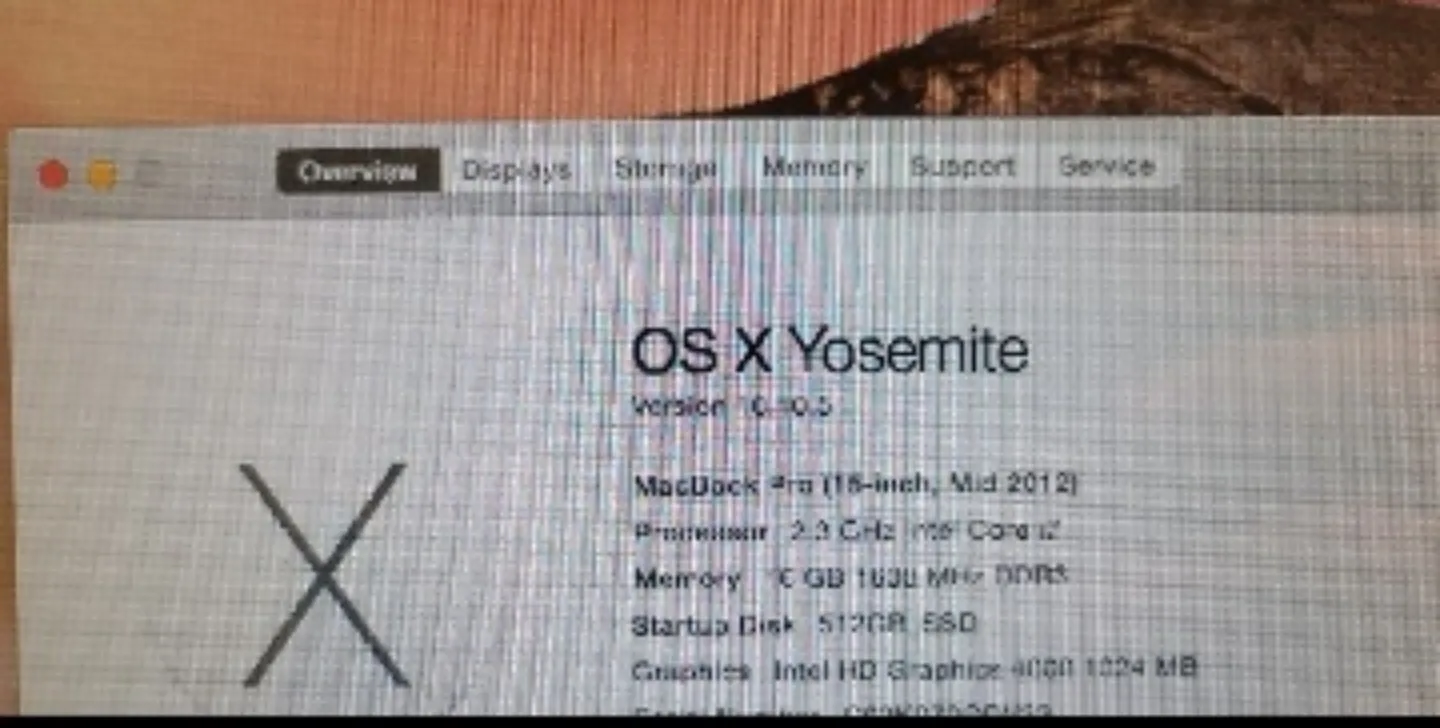 Apple MacBook Pro 15" 2012 i7 2.3GHz 16GB SSD 1TB SSD image indicator(5)