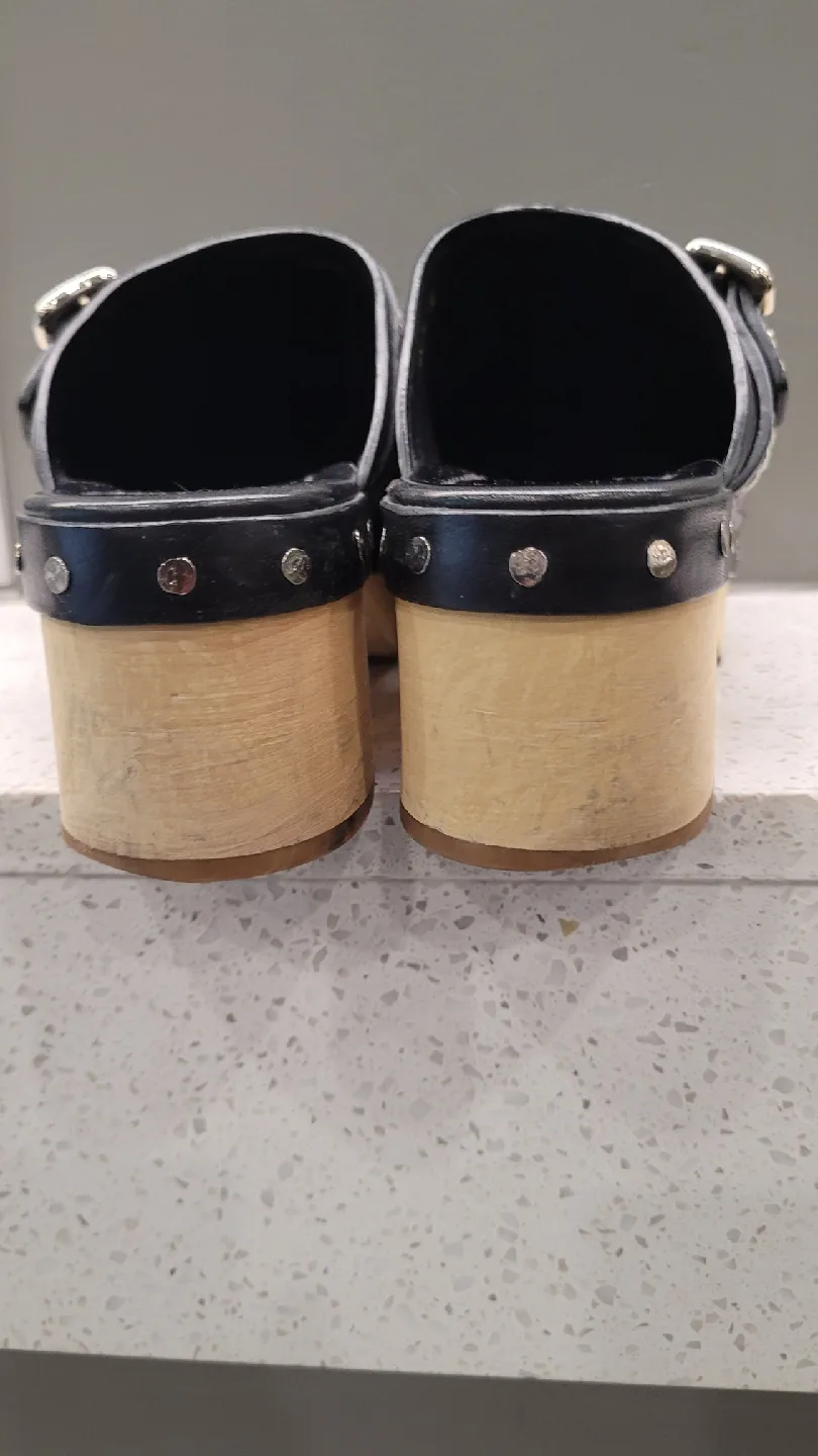 Authentic PRADA Clogs 6 to 6.5 image indicator(9)