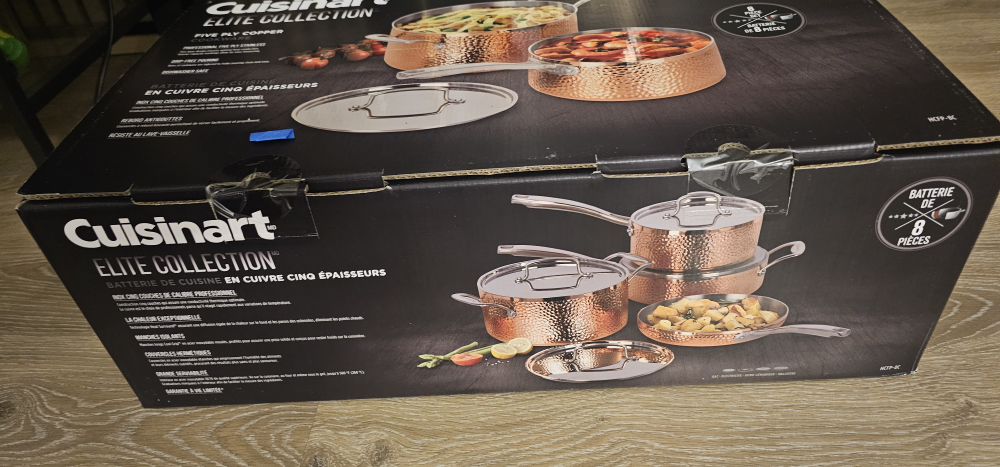 Cuisinart Elite Collection Five Ply Copper Cookware Set - photo 2