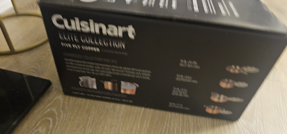 Cuisinart Elite Collection Five Ply Copper Cookware Set - photo 3