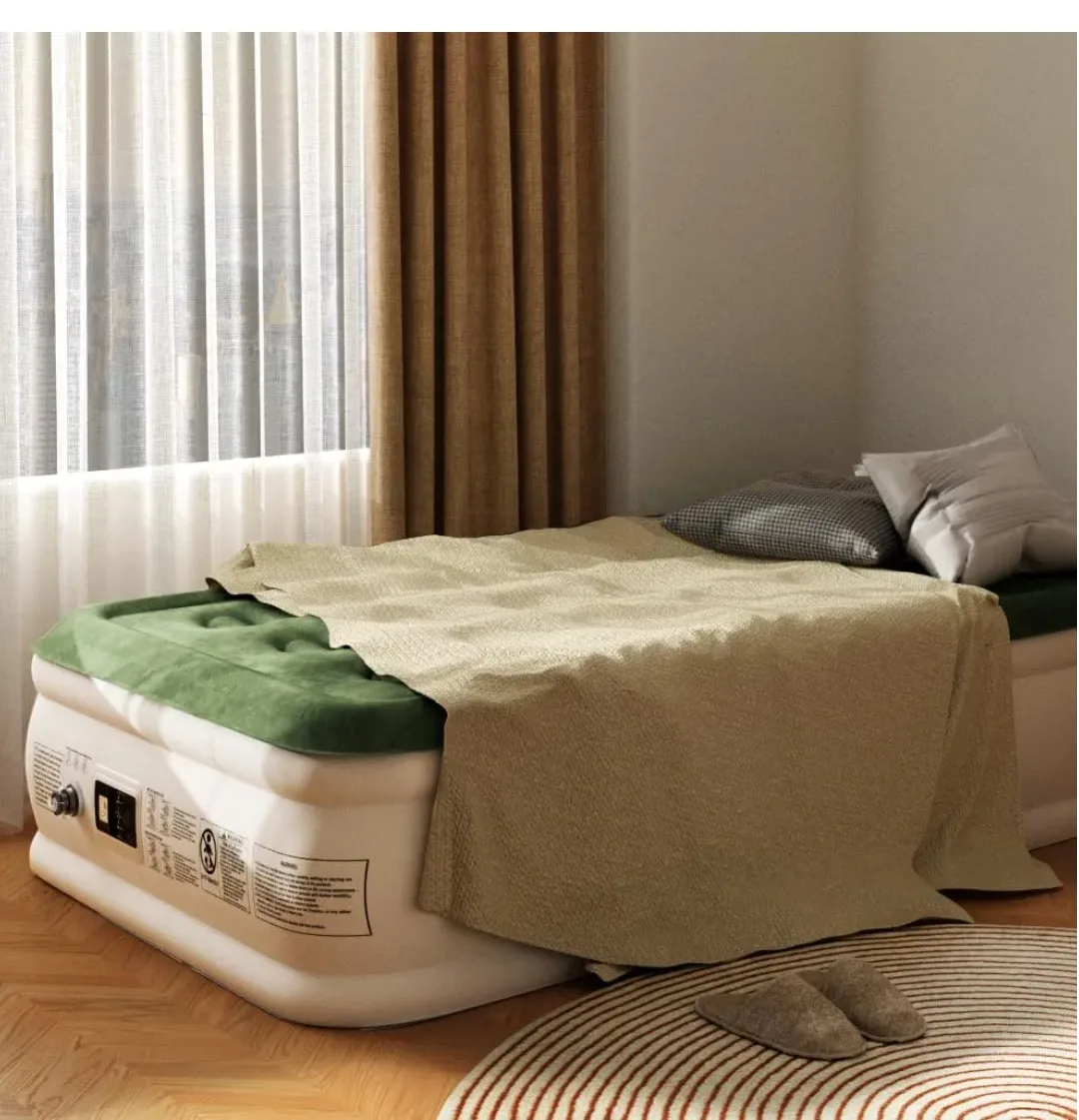 Zearna Twin Air Mattress with Built-in Pump - NEW image indicator(6)