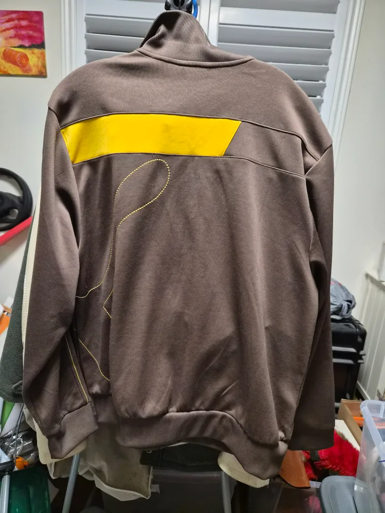 Puma Brown & Yellow Track Jacket image indicator(2)
