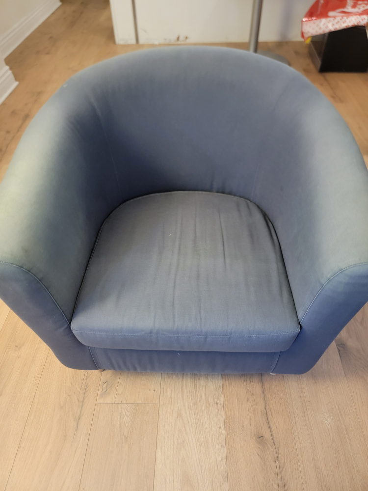 Blue Tub Chair - photo 2