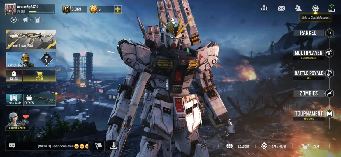 Gundam Mobile Suit COD account for mobile for sale image indicator(4)
