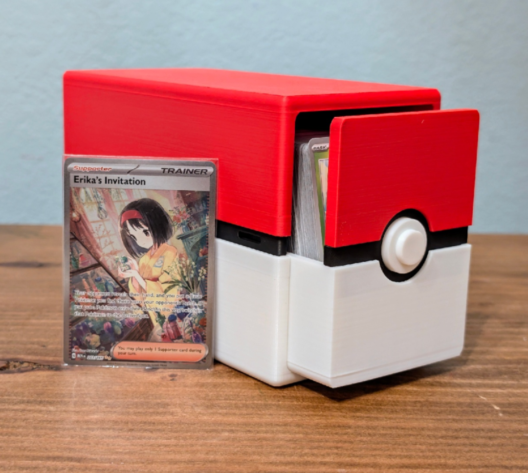 Pokeball Style Storage Box
