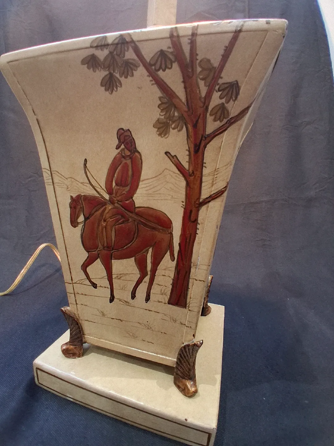 Vintage Asian-Inspired Table Lamp image indicator(2)