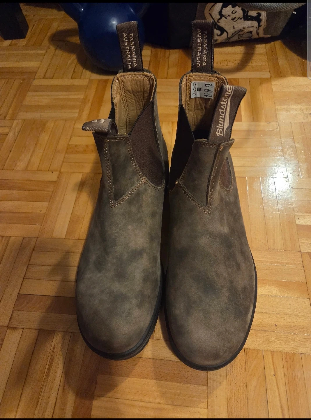 Blundstone 585 Brown Leather Boots Size US 10.5/11US
