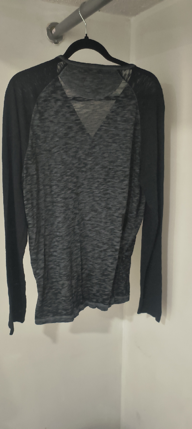 Guess Men's Long Sleeve Henley - Size Large - photo 3