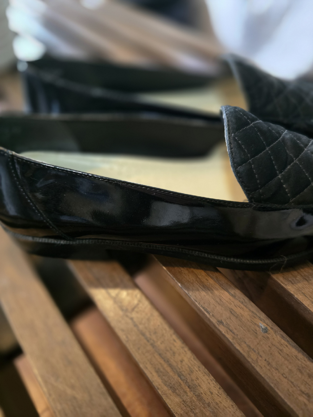 Rockport Black Leather Loafers, Size 8.5M