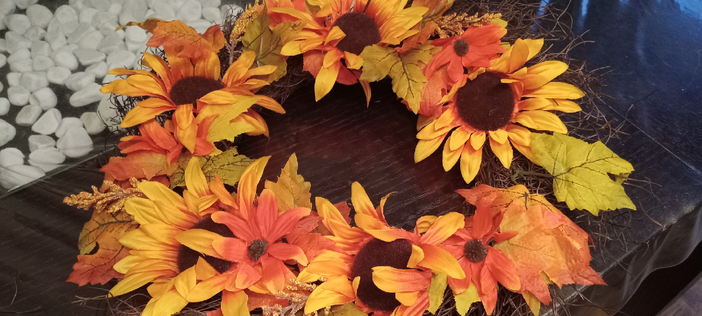 Sunflower Fall Wreath