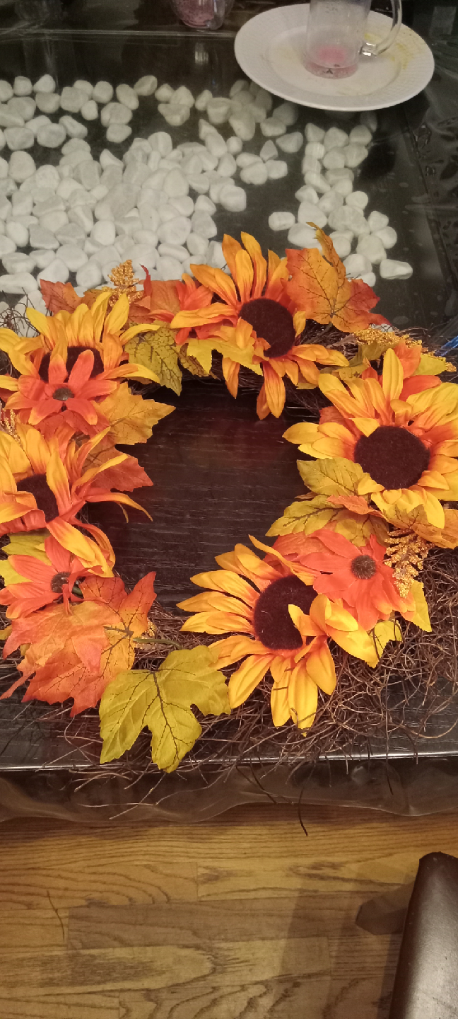 Sunflower Fall Wreath - photo 3