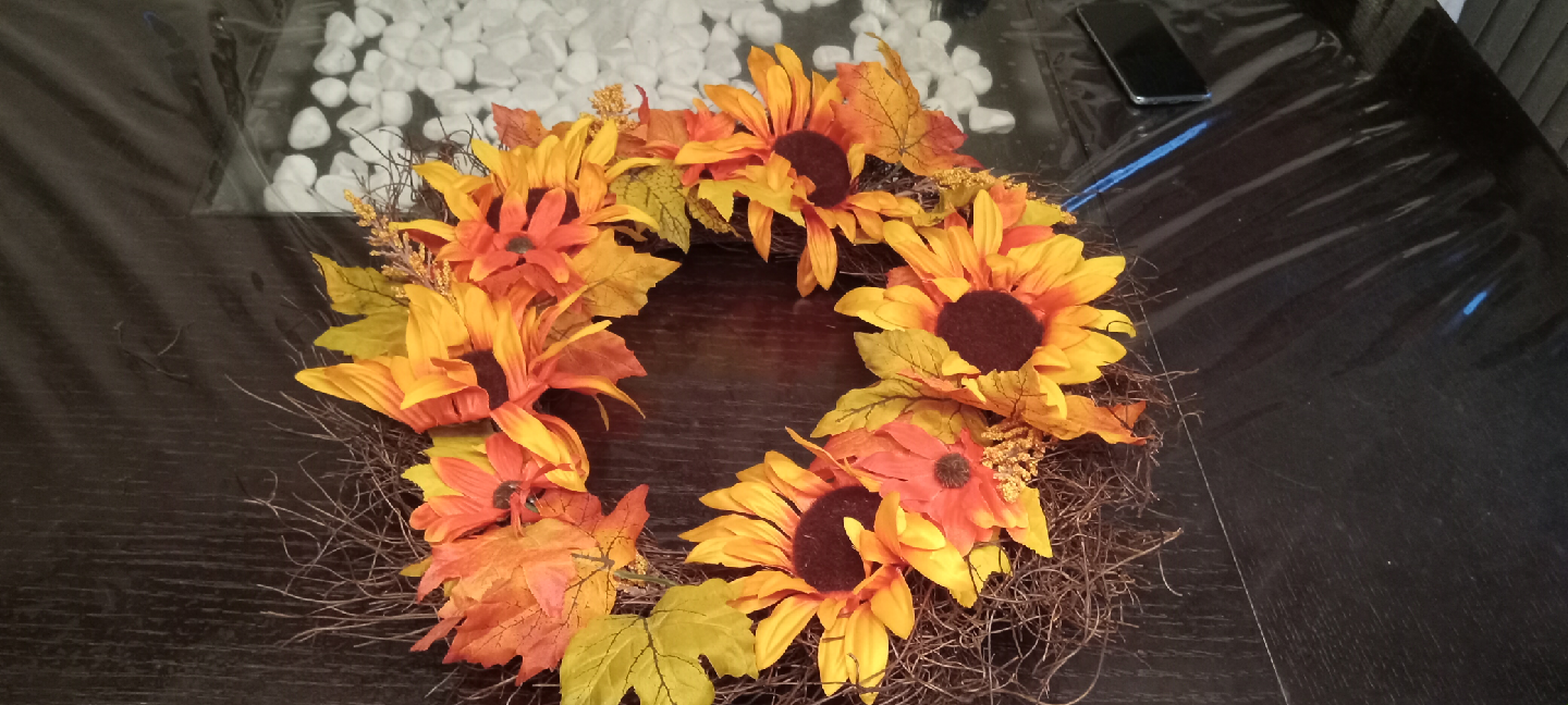 Sunflower Fall Wreath - photo 4