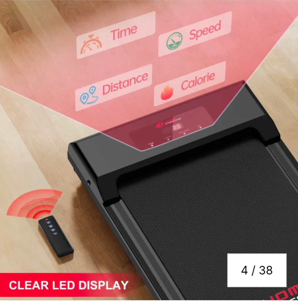 2-in-1 Folding Treadmill - Space Saving Design image indicator(7)