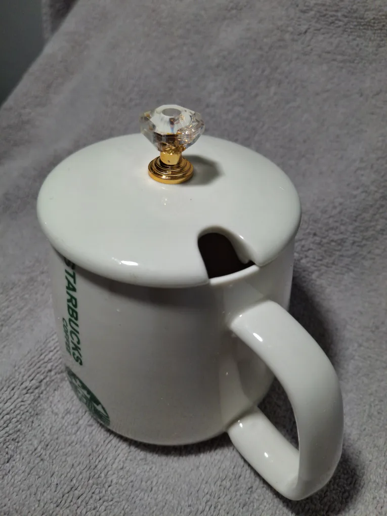 Starbucks Coffee Cup with Lid & Spoon image indicator(4)