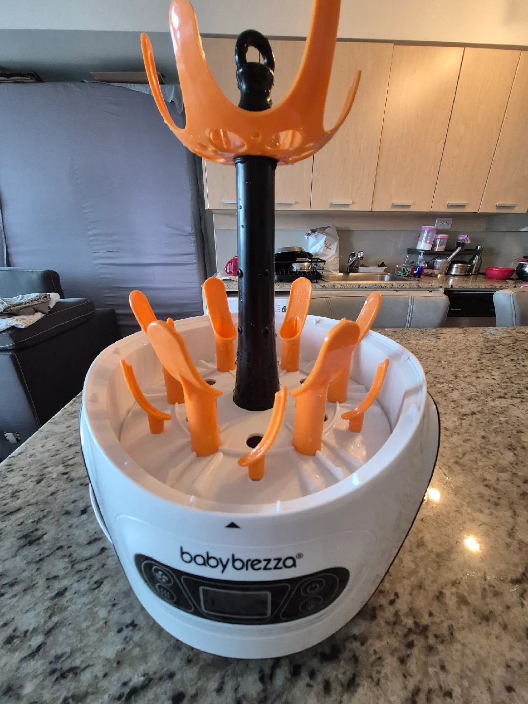 Baby Brezza Bottle Sterilizer and Dryer | Fit for all Bottles image indicator(2)