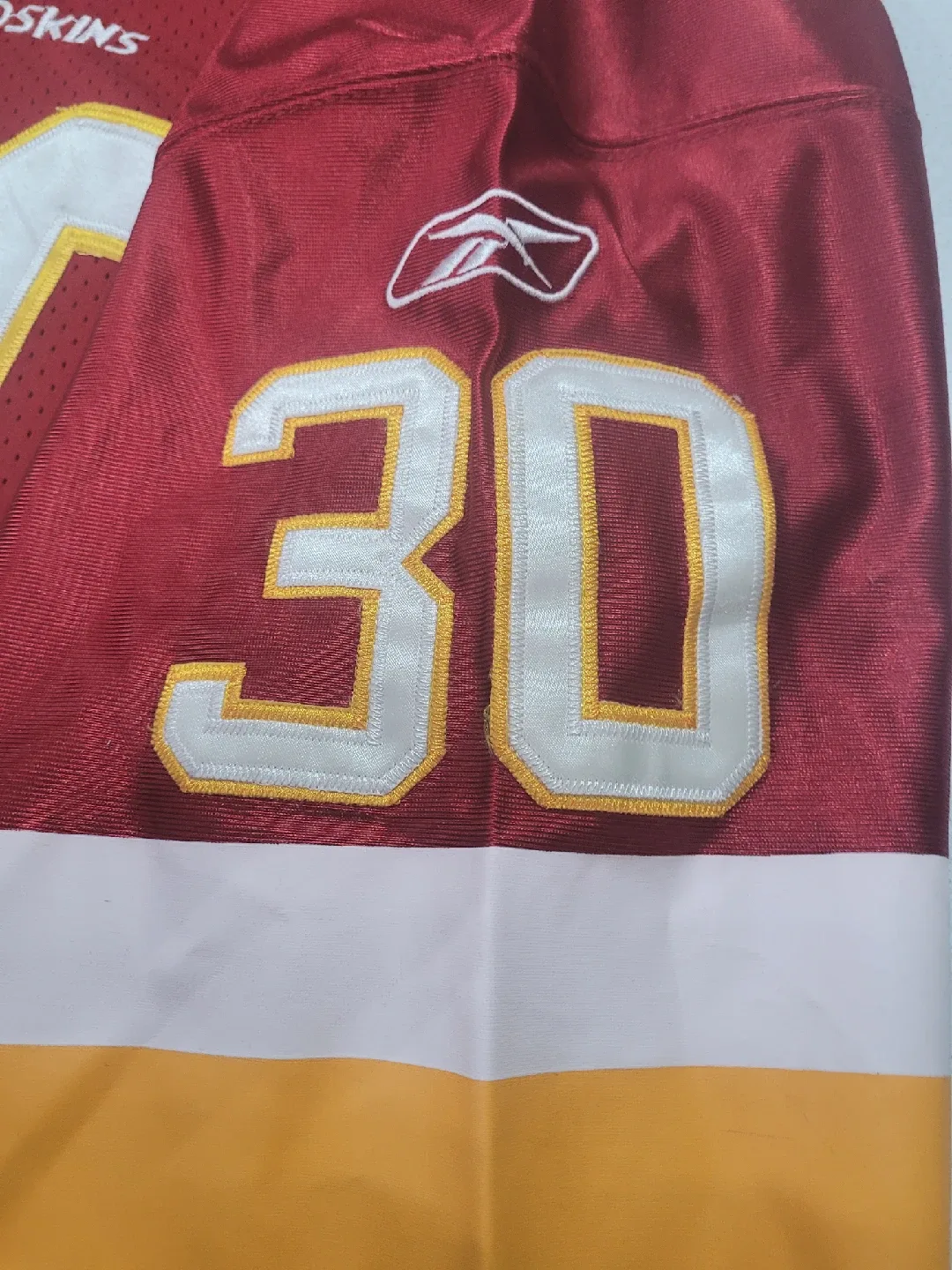 Reebok NFL Redskins #30 Jersey, Size 52 image indicator(5)