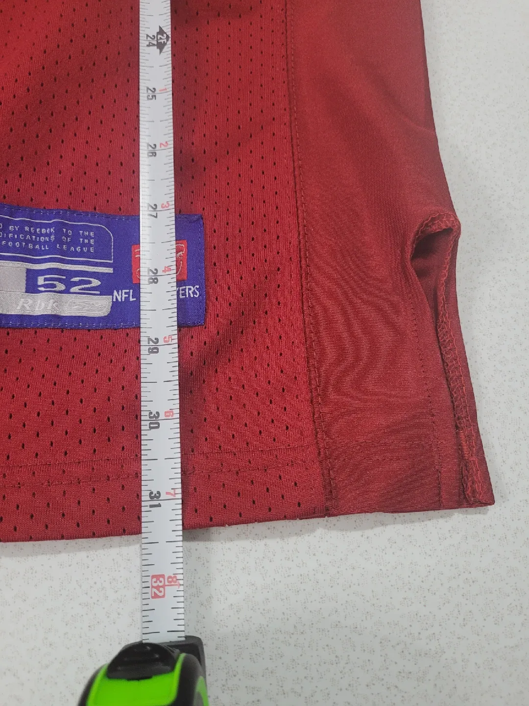 Reebok NFL Redskins #30 Jersey, Size 52 image indicator(7)