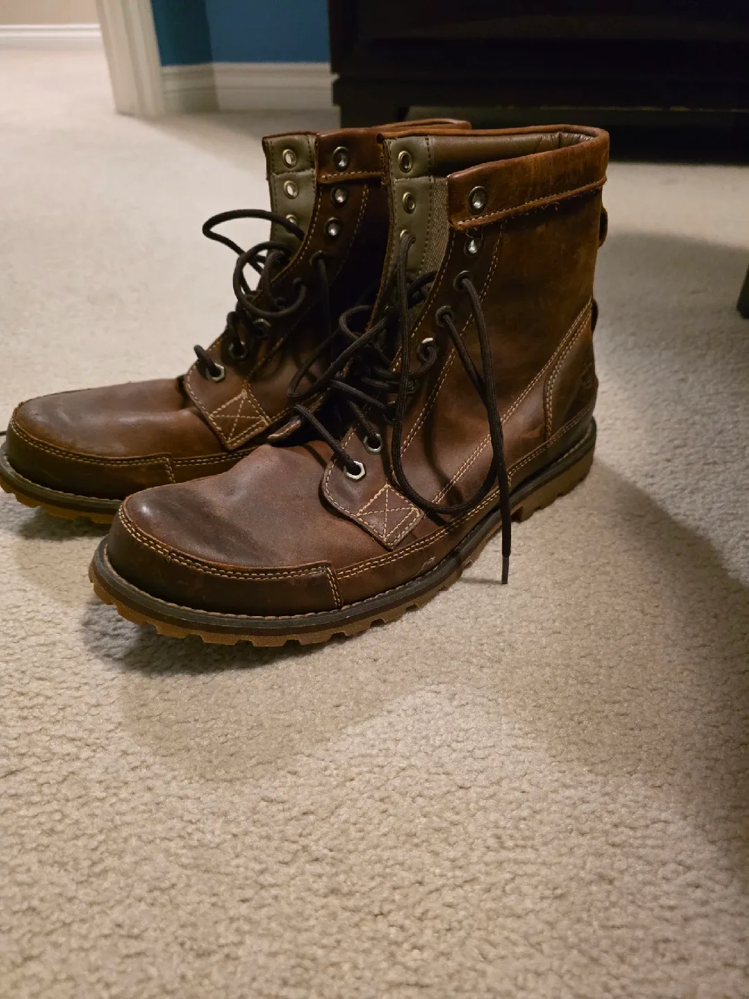 Timberland Brown Leather Boots