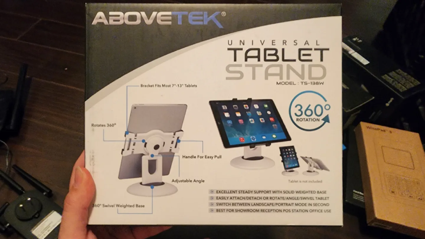 AboveTEK Universal Tablet Stand TS-138W thumbnail
