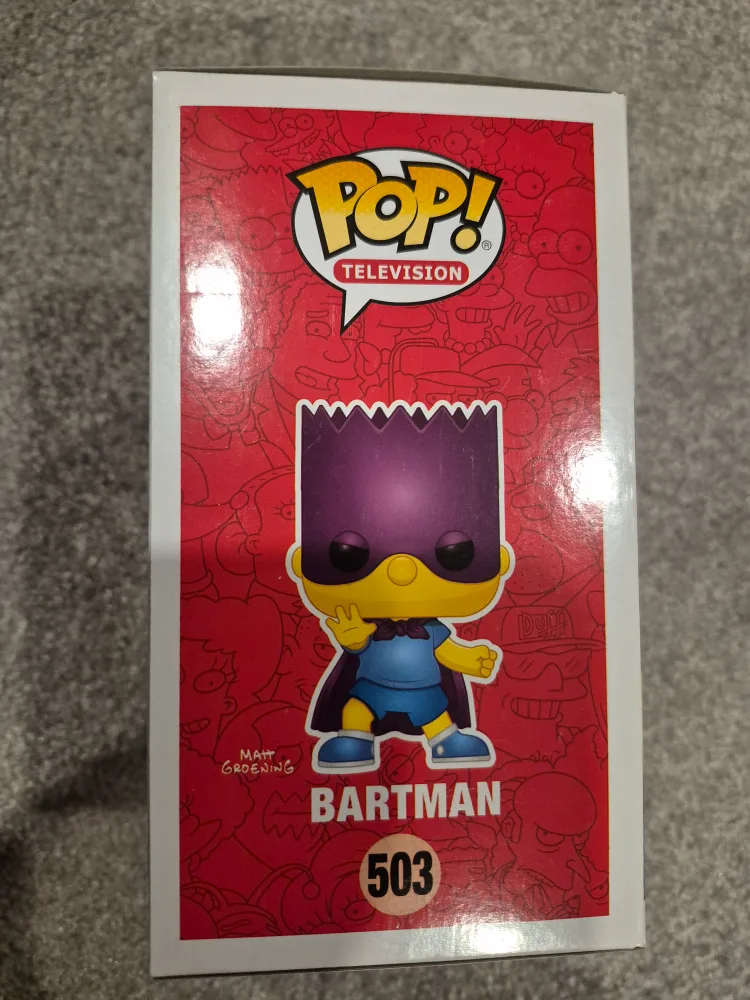 Funko Pop! Television The Simpsons Bartman #503 image indicator(3)