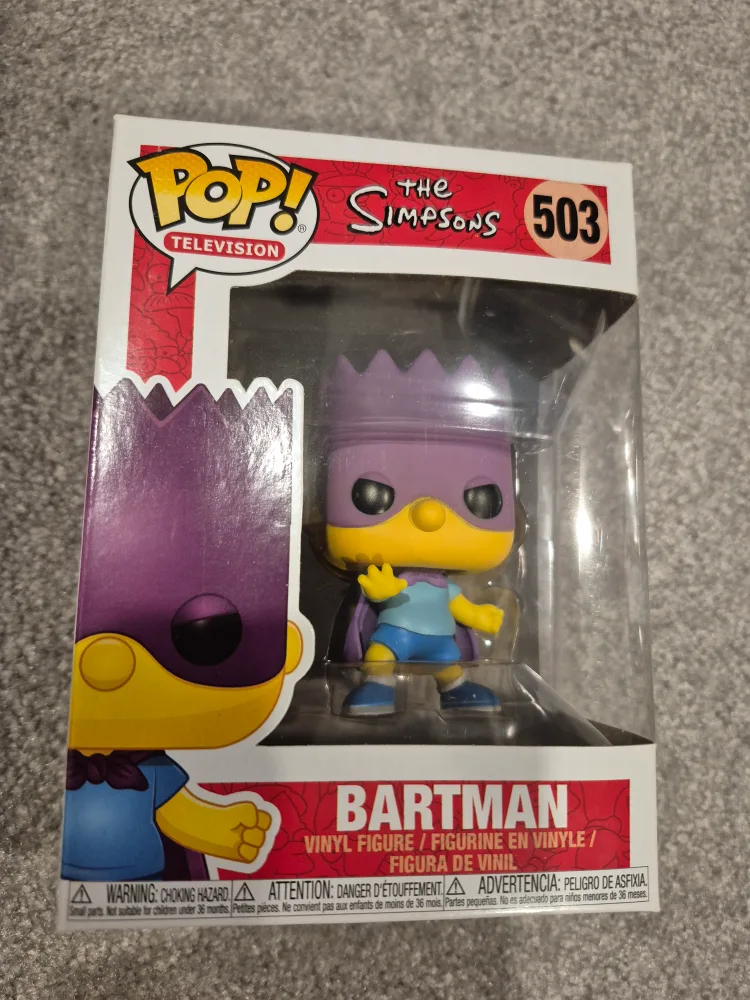 Funko Pop! Television The Simpsons Bartman #503 image indicator(5)