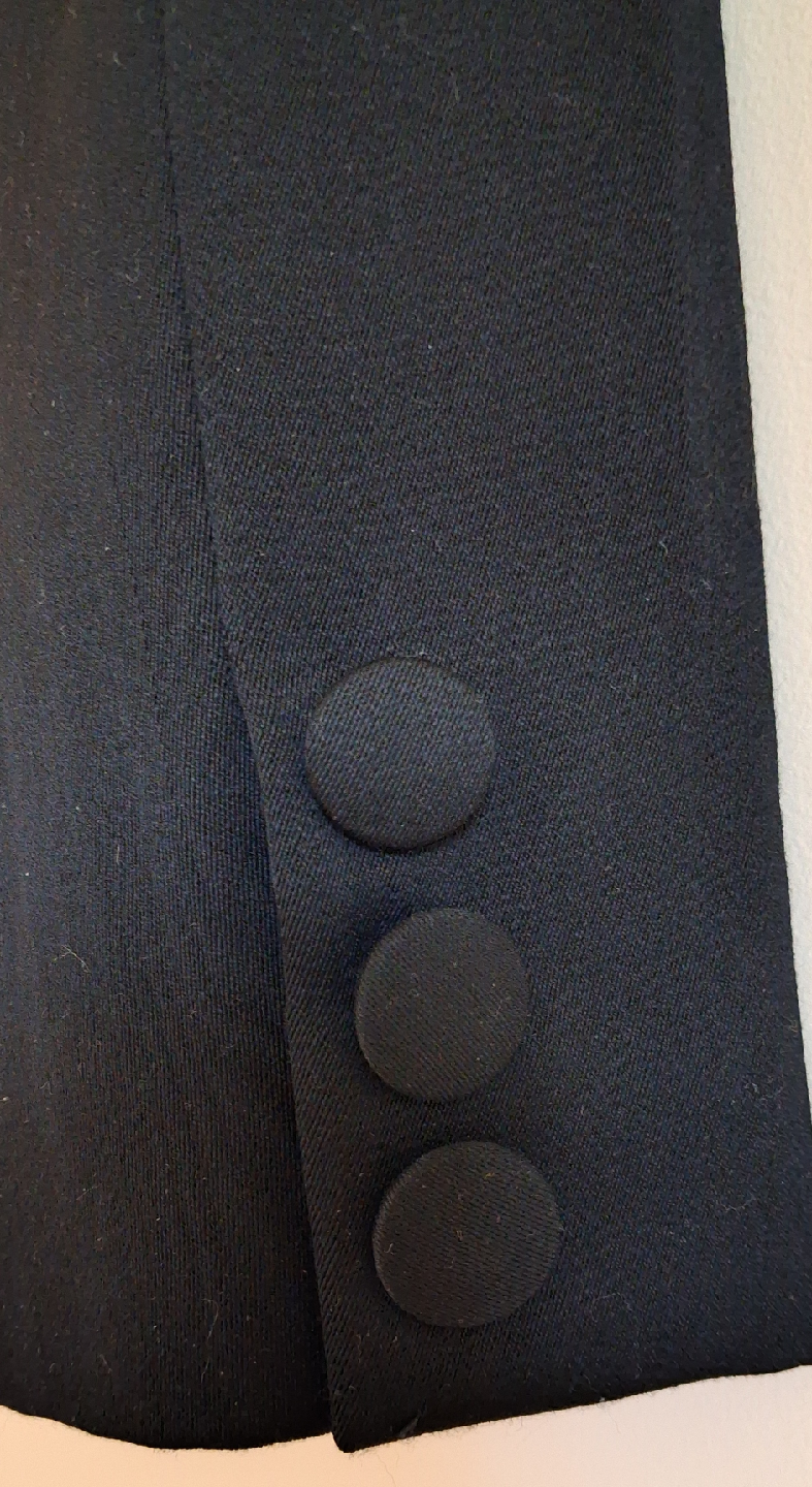 Dejac Paris Black Wool Blazer - Size 38 - photo 5