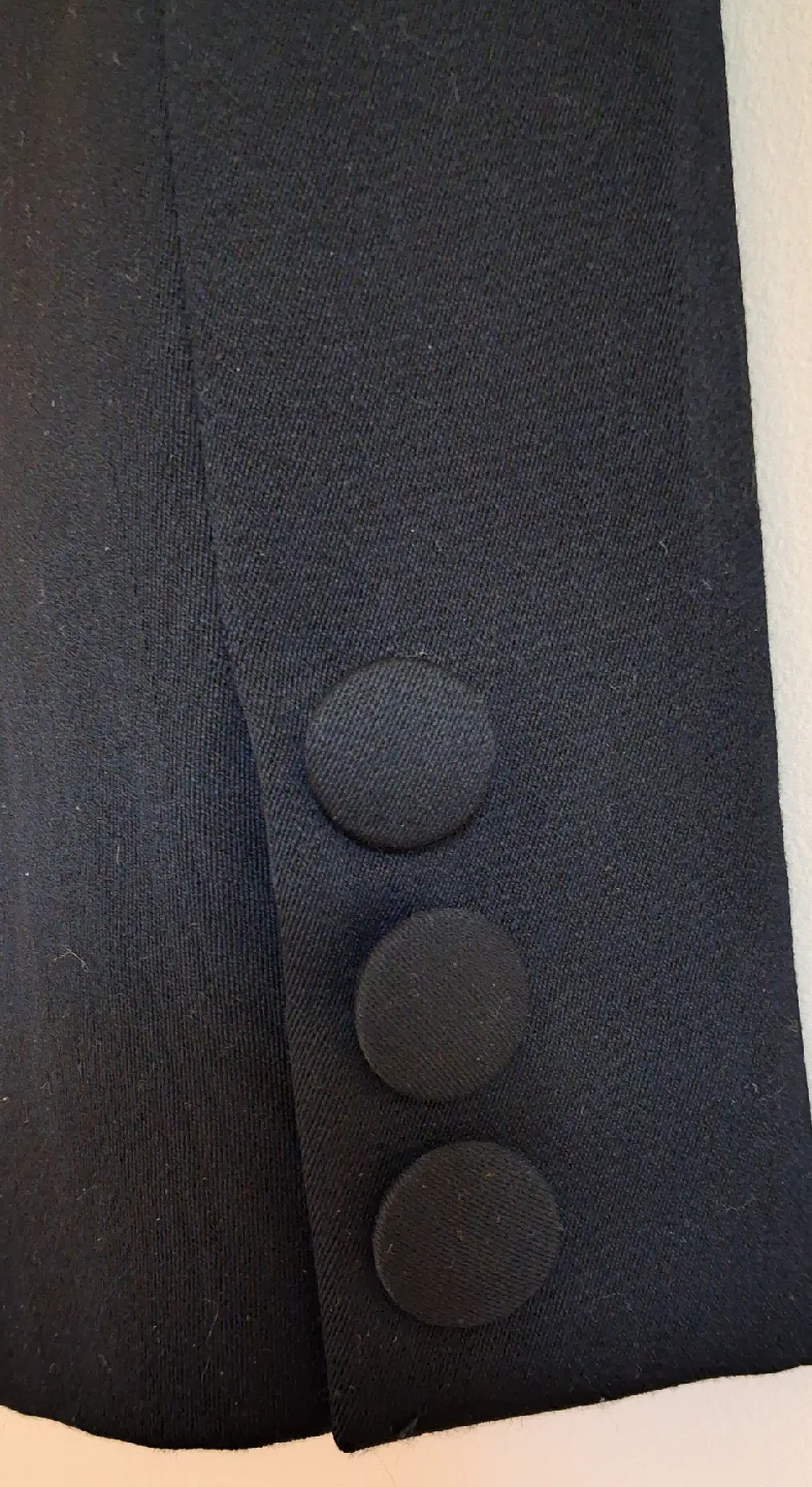 Dejac Paris Black Wool Blazer - Size 38 image indicator(5)
