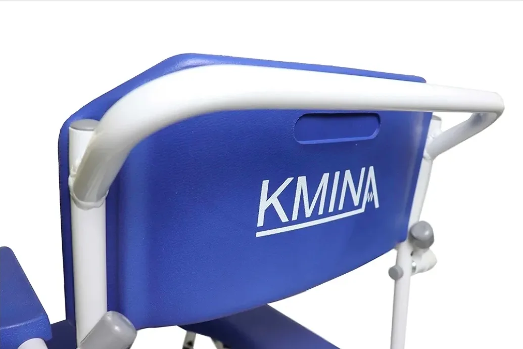 KMINA Shower Wheelchair for Adults, Blue,  BRAND NEW image indicator(9)