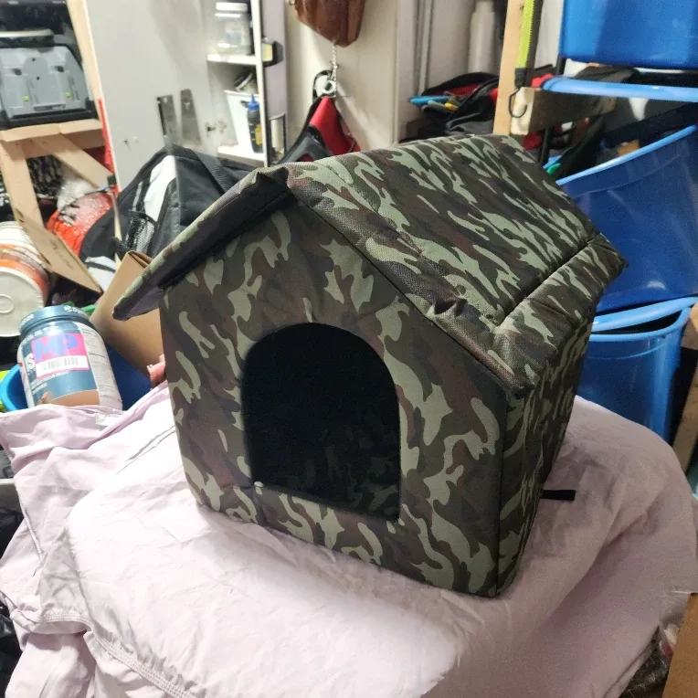 Camouflage Pet House image indicator(4)
