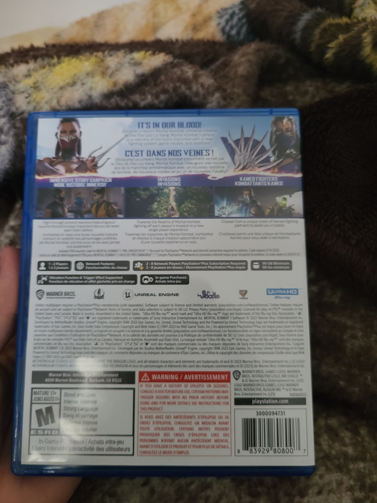 Mortal Kombat 1 PS5 Game - photo 2