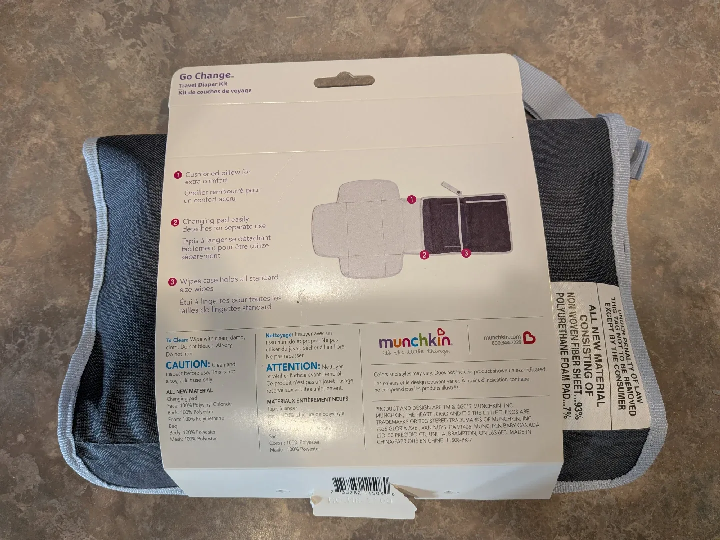 Munchkin Go Change Travel Diaper Kit - New image indicator(2)