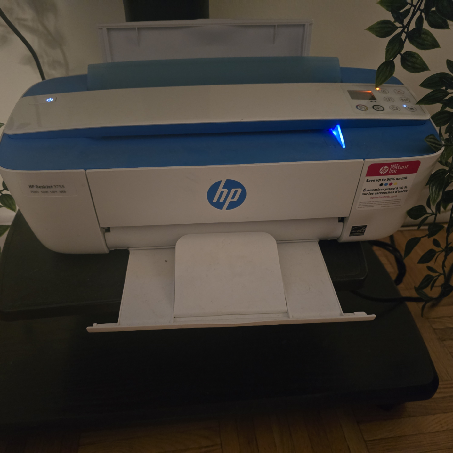 HP DeskJet 3755 Printer - Print, Scan, Copy