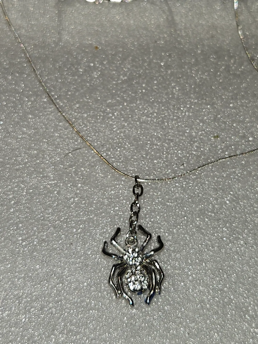Spider Pendant Necklace with S925 Italian silver necklace image indicator(6)